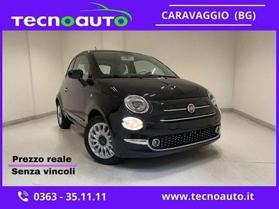 Usata Fiat 500 Lounge 69 CV (50 kW) 2018 Nero Utilitaria