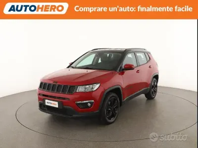 Usata Jeep Compass Night Eagle 120 CV (88 kW) 2019 Rosso SUV