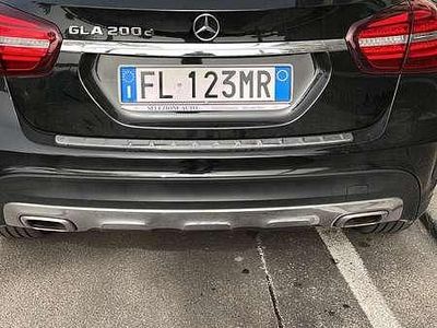 Usata Mercedes GLA200 136 CV (100 kW) 2017 Nero SUV