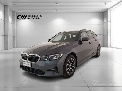 Usata BMW 318 Advantage 150 CV (110 kW) 2021 Grigio Station wagon