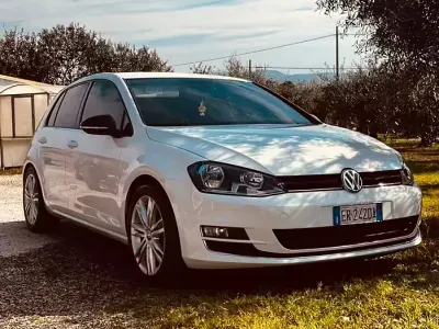 Usata VW Golf VII 150 CV (110 kW) 2013 Bianco Berlina