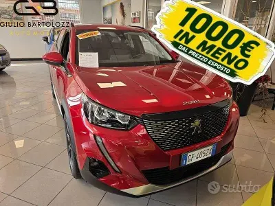 Usata Peugeot 2008 Allure 110 CV (80 kW) 2021 Rosso SUV