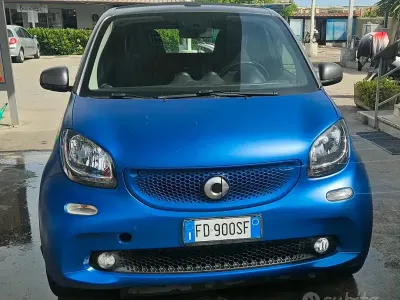Usata Smart ForTwo Cabrio Passion 71 CV (52 kW) 2016 Blu Cabrio