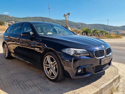Usata BMW 525 M Sport 218 CV (160 kW) 2014 Blu Station wagon
