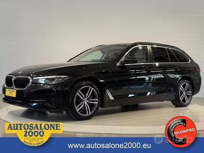 Usata BMW 518 Luxury Line 2022 Nero Station wagon