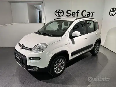Usata Fiat Panda 4x4 85 CV (62 kW) 2017 Bianco Utilitaria