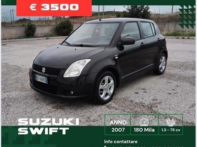 Usata Suzuki Swift GL 75 CV (55 kW) 2007 Nero Utilitaria