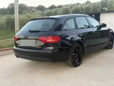 Usata Audi A4 S-Line 143 CV (105 kW) 2009 Nero Station wagon