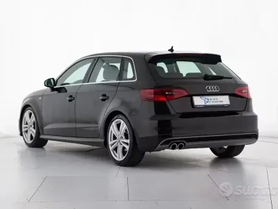 Usata Audi A3 Ambition 150 CV (110 kW) 2013 Nero Berlina