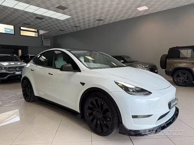 Usata Tesla Model Y Long Range AWD 378 kW (514 CV) 2024 Bianco SUV