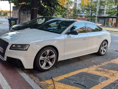 Usata Audi A5 239 CV (175 kW) 2012 Bianco Coupé