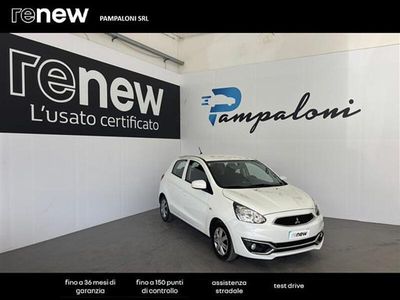 Usata Mitsubishi Space Star 71 CV (52 kW) 2020 Bianco Utilitaria