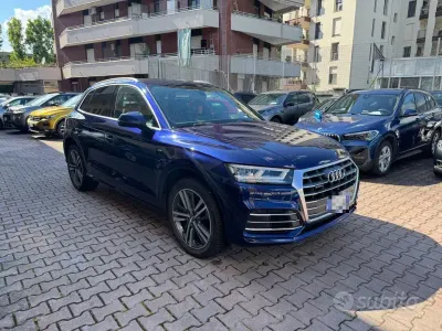 Usata Audi Q5 S-line plus 190 CV (139 kW) 2018 Blu SUV