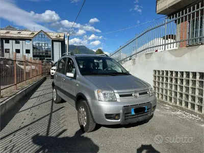 Usata Fiat Panda 4x4 60 CV (44 kW) 2010 Grigio Utilitaria