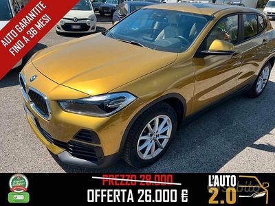 Begagnad BMW X2 Efficient Dynamics 190 HK (139 kW) 2021 Guld SUV