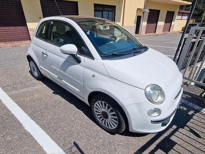 Usata Fiat 500 69 CV (50 kW) 2009 Bianco Cabrio
