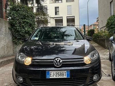 Usata VW Golf VI 100 CV (73 kW) 2011 Nero Utilitaria