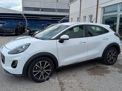 Usata Ford Puma Titanium 124 CV (91 kW) 2022 Bianco SUV