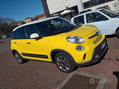 Usata Fiat 500L Trekking 85 CV (62 kW) 2014 Giallo Monovolume