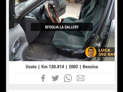 usata Alfa Romeo 156 1.8 ts con impianto a metano