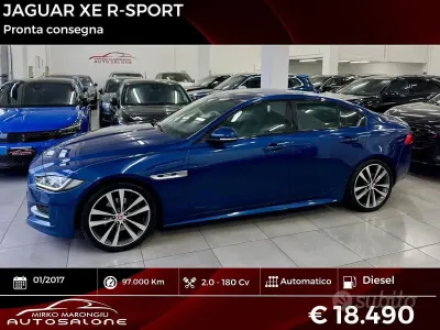 Usata Jaguar XE R-Sport 180 CV (132 kW) 2017 Bluazzurro Berlina
