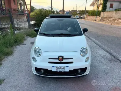 Usata Abarth 500C 140 CV (102 kW) 2011 Bianco Cabrio
