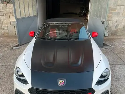 Usata Abarth 124 Spider 170 CV (125 kW) 2016 Bianco Cabrio