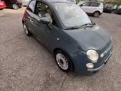Usata Fiat 500 Lounge 69 CV (50 kW) 2009 Cabrio
