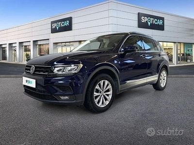Usata VW Tiguan Style 150 CV (110 kW) 2019 Blu SUV