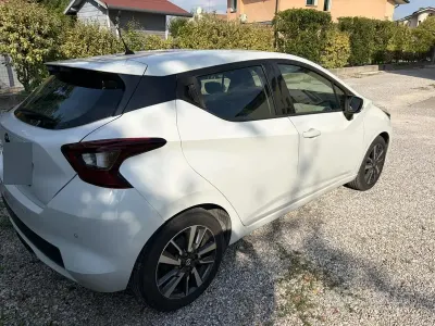 Usata Nissan Micra Acenta 71 CV (52 kW) 2017 Bianco Utilitaria