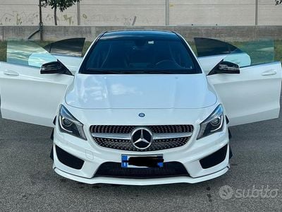 Usata Mercedes CLA220 Premium 170 CV (125 kW) 2014 Bianco Berlina