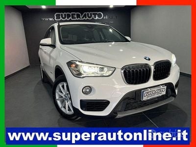 Usata BMW X1 Advantage 150 CV (110 kW) 2018 Bianco SUV
