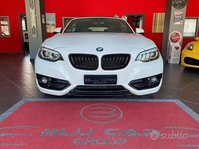 Begagnad BMW 218 Luxury Line 136 HK (100 kW) 2020 Vit Cab