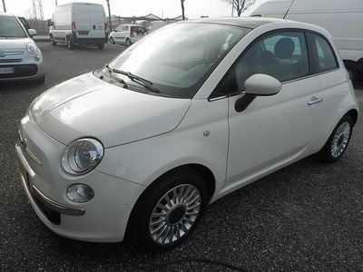Usata Fiat 500 Lounge 69 CV (50 kW) 2010 Bianco Utilitaria