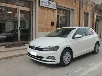 Usata VW Polo 80 CV (58 kW) 2018 Bianco Utilitaria