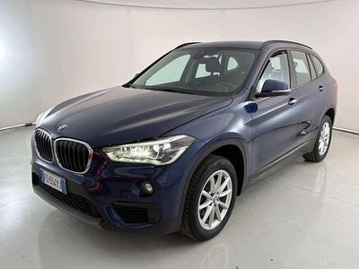 Usata BMW X1 Advantage 150 CV (110 kW) 2019 Blu/azzurro SUV