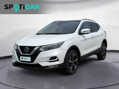 Usata Nissan Qashqai Tekna+ 150 CV (110 kW) 2020 Bianco SUV