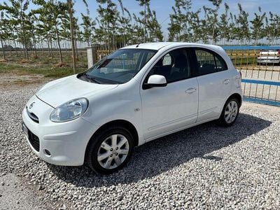 Usata Nissan Micra Tekna 80 CV (58 kW) 2011 Bianco Utilitaria