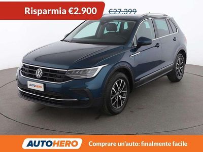 Usata VW Tiguan Life 150 CV (110 kW) 2023 Blu/azzurro SUV