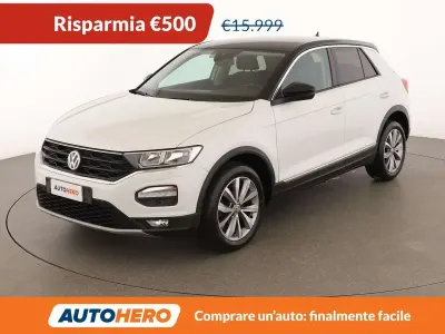 Usata VW T-Roc Style 116 CV (85 kW) 2019 Bianco SUV