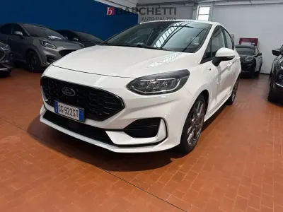 Usata Ford Fiesta ST-Line 125 CV (91 kW) 2022 Bianco Utilitaria
