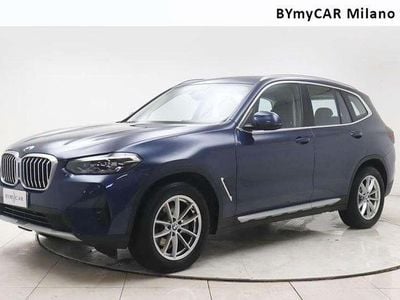 Usata BMW X3 184 CV (135 kW) 2023 Phytonic blue SUV