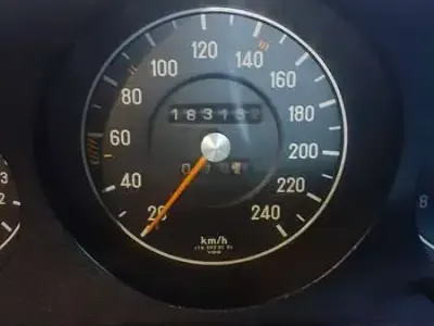 Usata Mercedes 280 SE 185 CV (136 kW) 1975 Blu/azzurro Berlina