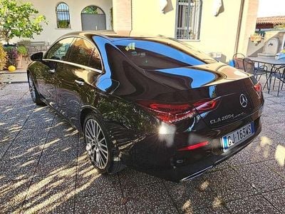 Usata Mercedes CLA200 150 CV (110 kW) 2022 Nero Coupé