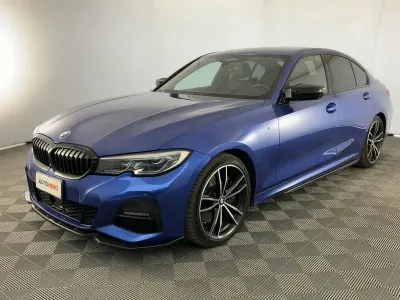 Usata BMW 330 M Sport 258 CV (189 kW) 2019 Blu Berlina