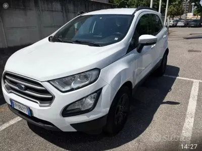 Usata Ford Ecosport Titanium 125 CV (91 kW) 2018 Bianco SUV