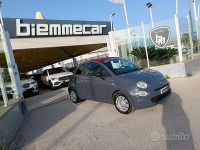 Usata Fiat 500C 69 CV (50 kW) 2022 Grigio Cabrio