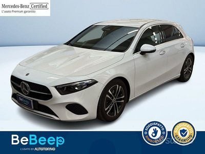 Usata Mercedes A250 Advanced Plus 224 CV (164 kW) 2023 Bianco pastello Berlina