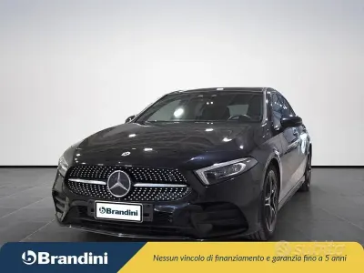 Usata Mercedes A180 Premium 116 CV (85 kW) 2020 Nero Berlina