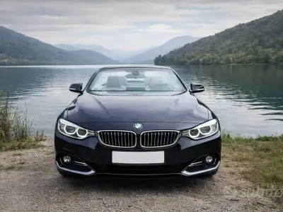 Usata BMW 420 Cabriolet 184 CV (135 kW) 2014 Bluazzurro Cabrio